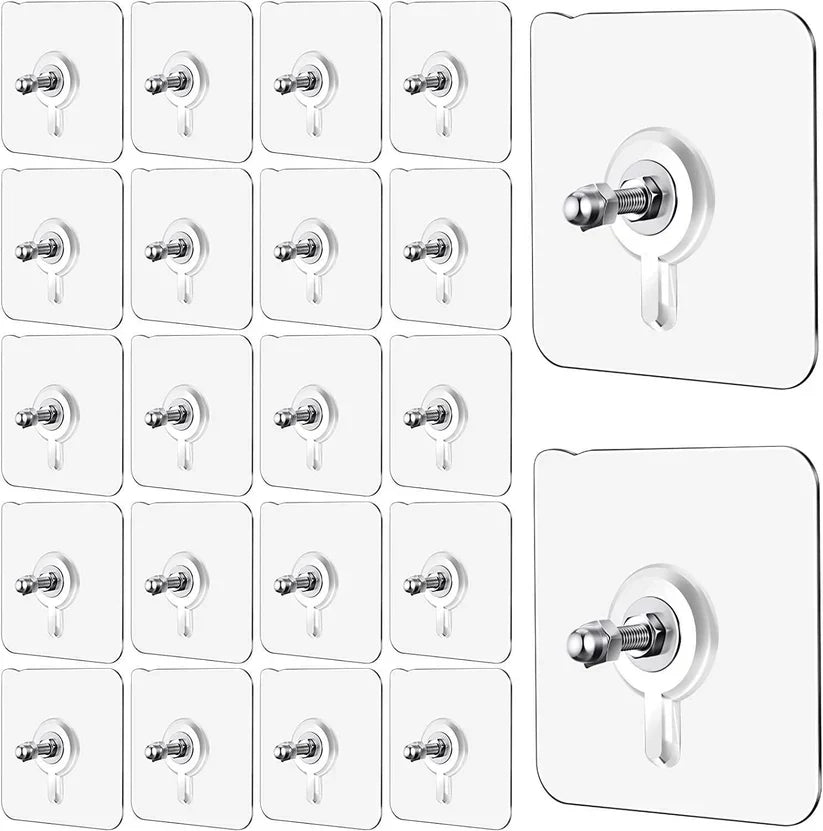 Reusable Multipurpose Adhesive Wall Hooks