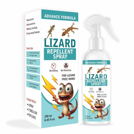 Lizard Mite & Insects Repellent Spray - Pack of 2 (Buy 1 Get 1 Free)